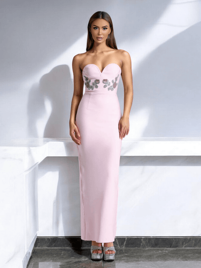 Dakota Strapless Bandage Gown in elegant design for special occasions.