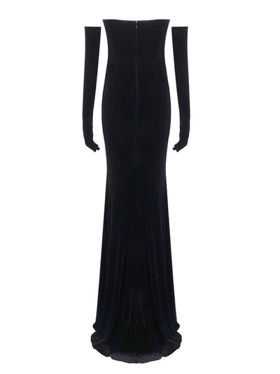 Strapless Crystal Maxi Dress: Elegant Evening Wear for Every Occasion