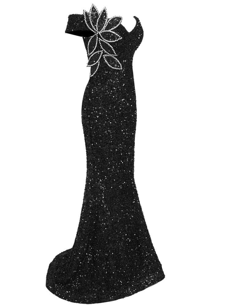 Sequin Sparkly Rhinestones Mermaid Evening Dresses