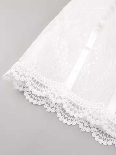  a-line mini dress detail