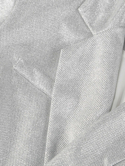 Silver sparkly three-piece suit