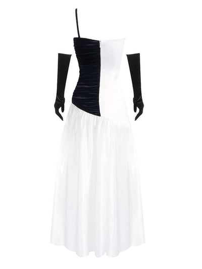 Close-up of DAILE dress’s stylish cutout design – perfect night-out loo